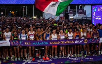 Etiop&iacute;a domina el Marat&oacute;n de la Ciudad de M&eacute;xico; Tadu Abate y Bekelech Gudeta se llevan la victoria