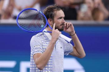 Medvedev rompe con su entrenador tras la debacle del Abierto de EEUU