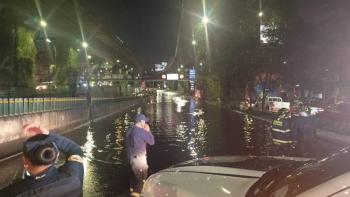 Lluvias intensas provocan caos vial e inundaciones en la CDMX