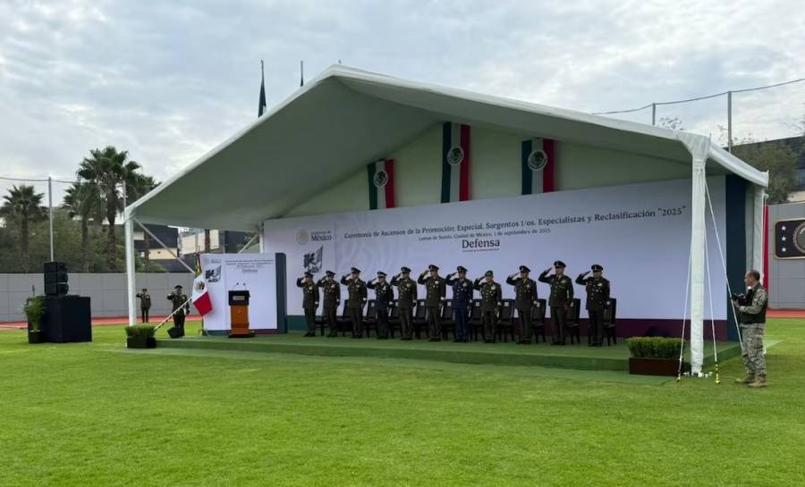 Sedena asciende a mil 760 militares en ceremonia nacional de reconocimiento