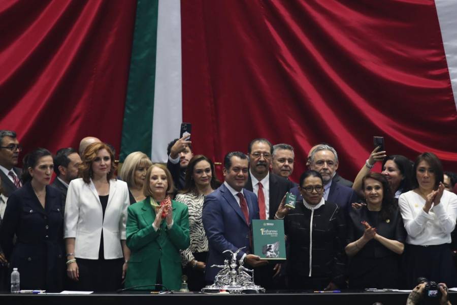 Rosa Icela Rodríguez entrega al Congreso el Primer Informe de Gobierno de Claudia Sheinbaum