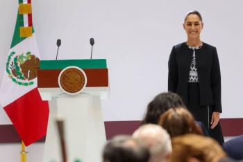 Sheinbaum presenta ampliaci&oacute;n de programas de bienestar en su primer informe de Gobierno