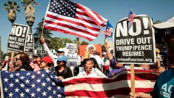 M&aacute;s de mil protestas en Estados Unidos marcan el D&iacute;a del Trabajo con cr&iacute;ticas a Donald Trump