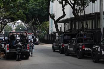 Refuerzan seguridad en el Senado para toma de protesta de jueces y magistrados