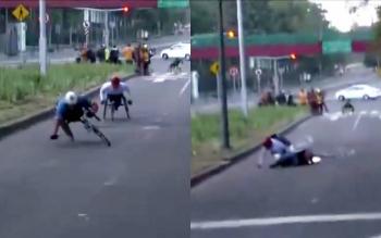 Clara Brugada califica como “&eacute;xito rotundo” el Marat&oacute;n CDMX 2025 y aclara accidente de atletas en silla de ruedas
