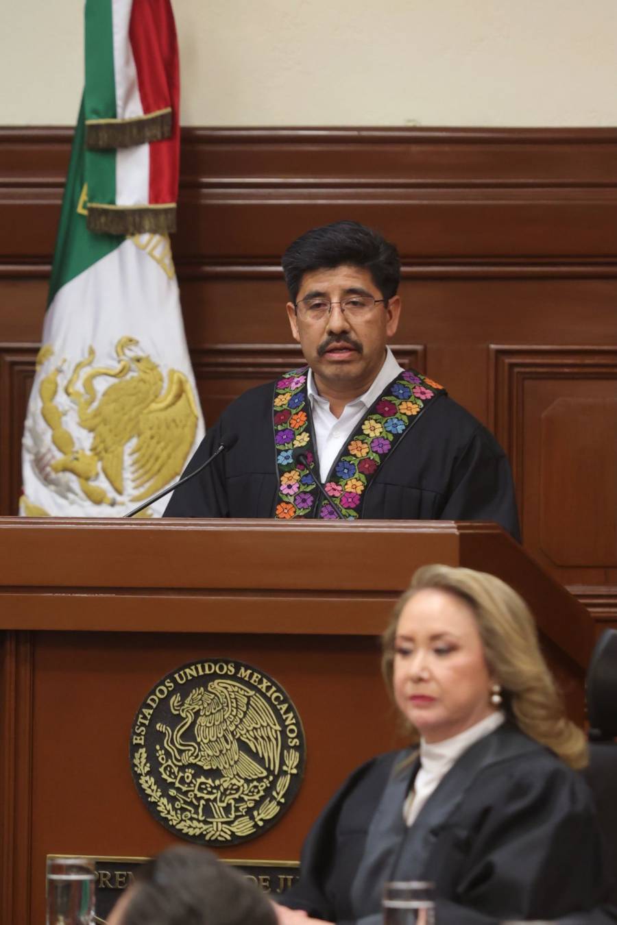 SCJN inicia con austeridad: ministros ganarán menos que la presidenta, anuncia Hugo Aguilar Ortiz