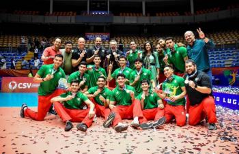 Gana plata M&eacute;xico en la Copa Panamericana de Voleibol de Sala