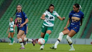 Pumas Femenil golea 5-3 a Santos y se consolida en el quinto lugar de la Liga MX Femenil