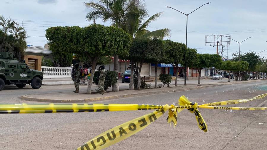 Enfrentamiento en Navolato deja un muerto y dos heridos
