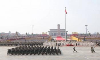 China conmemora 80 a&ntilde;os de la victoria sobre Jap&oacute;n con desfile militar en Tiananmen