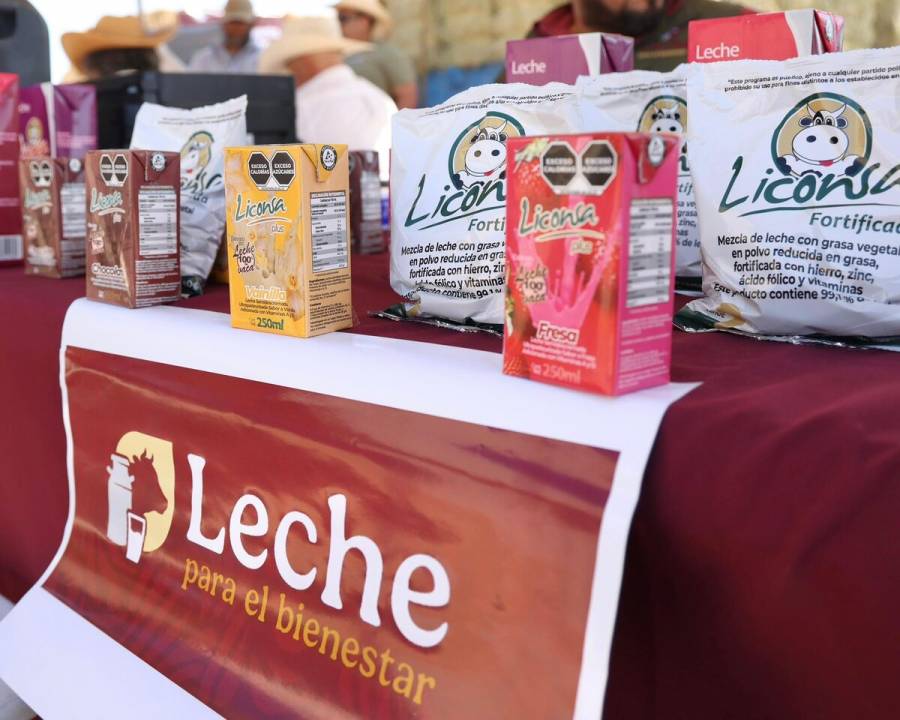 Leche para el Bienestar logra cifra histórica con 2 mil 255 lecherías instaladas en el país
