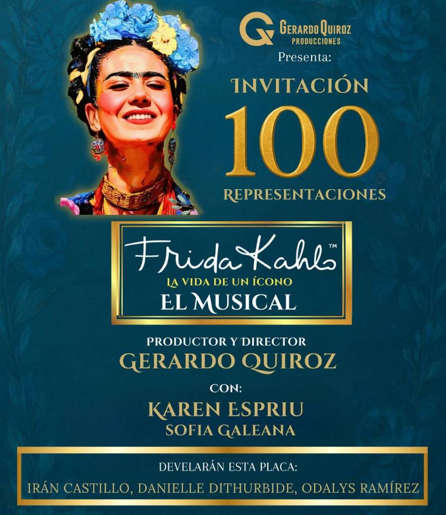 “Frida Kahlo, El Musical” celebra 100 representaciones con una noche de gala inolvidable’