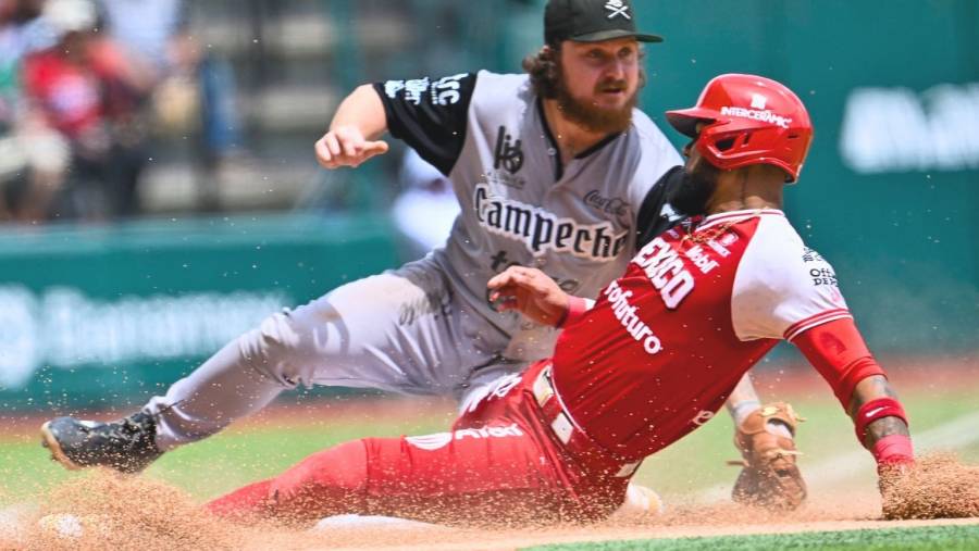 Diablos Rojos igualan serie ante Piratas con triunfo 7-5 en Campeche