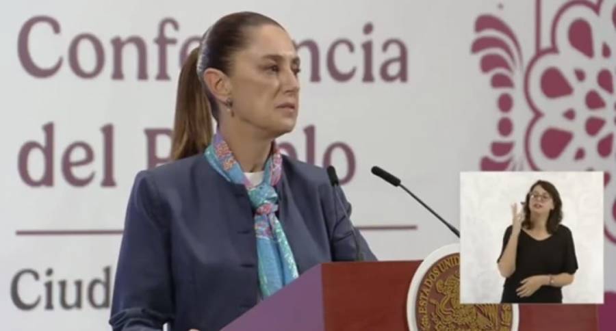 Sheinbaum acusa a opositores de desear que le vaya mal al país