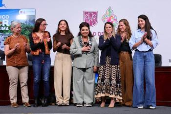 Clara Brugada anuncia Encuentro Internacional M&eacute;xico por el Clima: Semana de Acci&oacute;n en CDMX