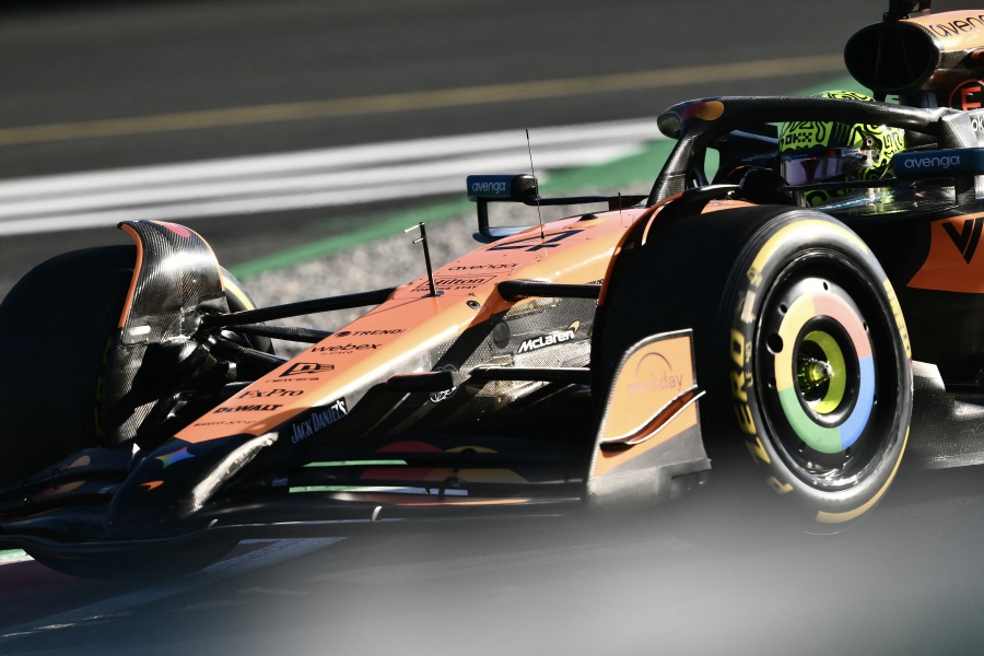 F1: Norris deja con la miel en los labios a Ferrari en los libres en Monza