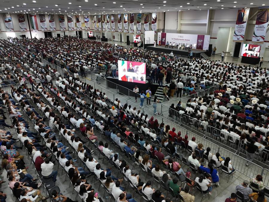 Sheinbaum anuncia Tren Saltillo-Nuevo Laredo y destaca logros de la Cuarta Transformación