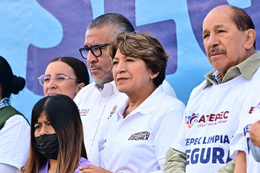 La gobernadora Delfina Gómez rompe Récord Guinnes por recolección de basura