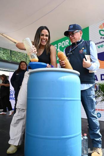 Cuauht&eacute;moc impulsa recolecci&oacute;n de colillas y programa pionero de captaci&oacute;n de aceites de cocina