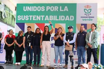 Cuauht&eacute;moc lanza programa pionero para reciclar aceite de cocina en mercados p&uacute;blicos
