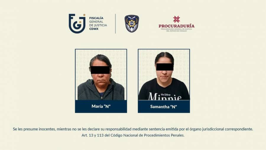 Capturan en Pachuca a líder del Cártel de Tláhuac y a su hija, familiares de “El Ojos”
