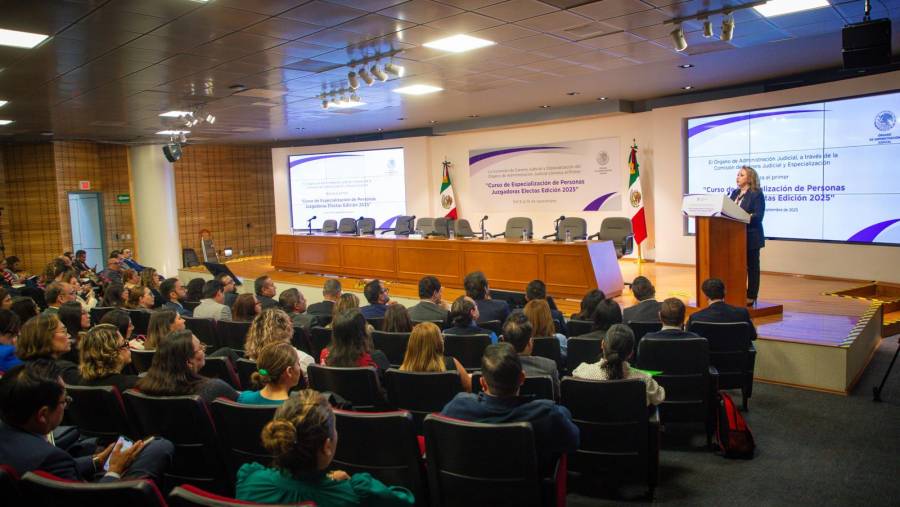 Ministra Yasmín Esquivel llama a un Poder Judicial humano y confiable