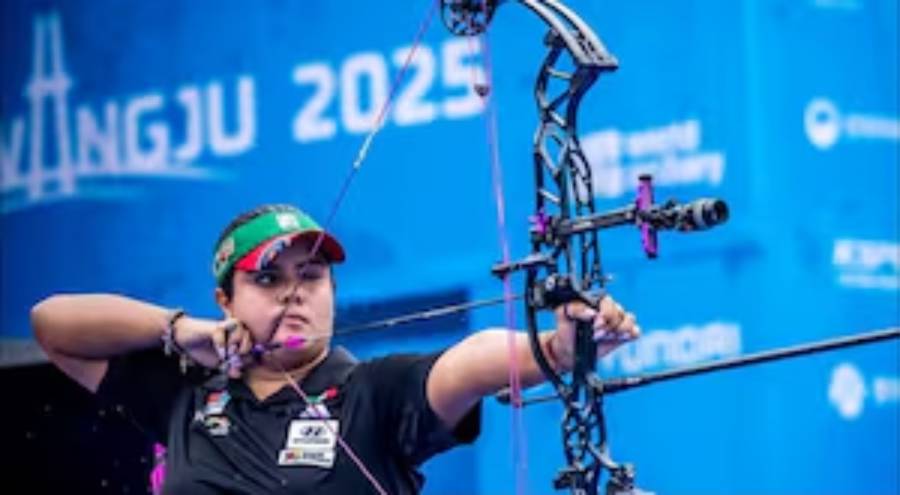 Andrea Becerra logra histórico oro individual en el Mundial de Tiro con Arco Gwangju 2025