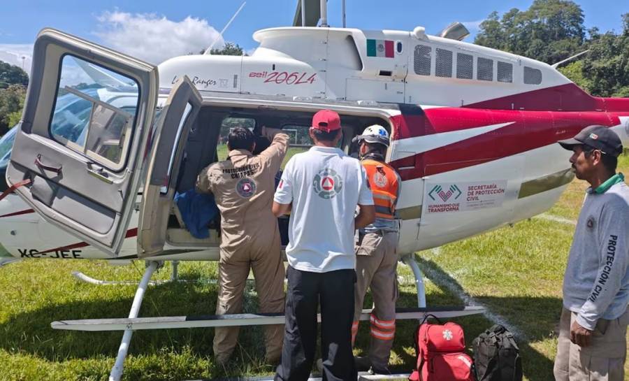 Desbordamiento de ríos y deslave en Chiapas dejan dos menores heridos en La Concordia