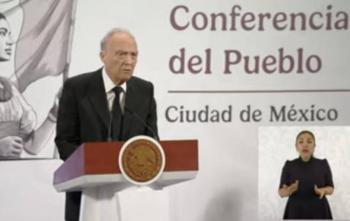 Gertz Manero informa la vinculaci&oacute;n a proceso de 14 personas por huachicoleo fiscal