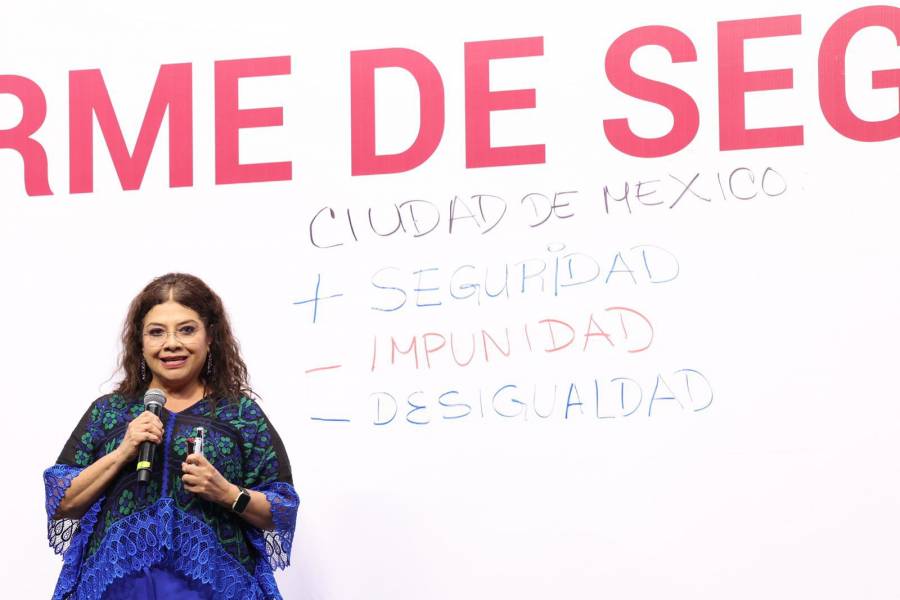 Delitos de alto impacto bajan 60% en la Ciudad de México desde 2019