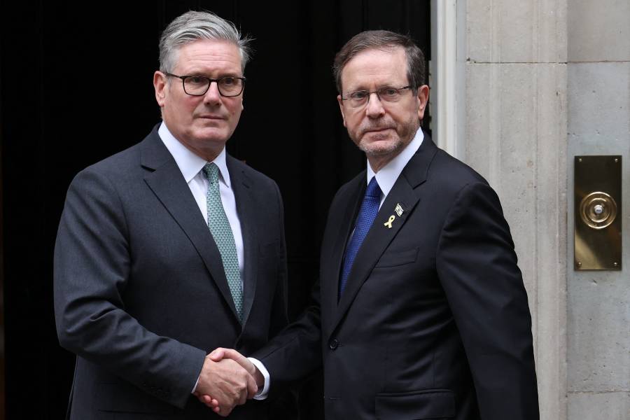 Presidente de Israel en Londres para protestar contra el reconocimiento del Estado palestino