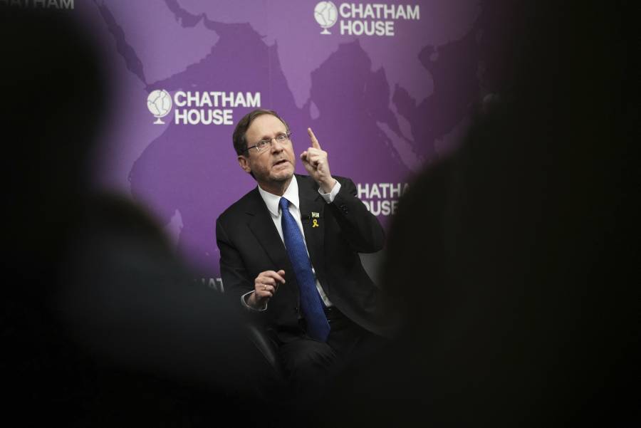 Starmer del Reino Unido recibe al presidente israelí en una tensa visita