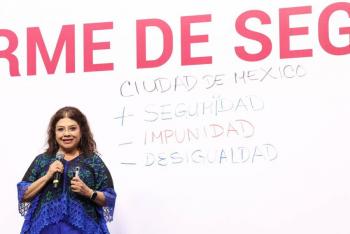 Delitos de alto impacto bajan 60% en la Ciudad de M&eacute;xico desde 2019