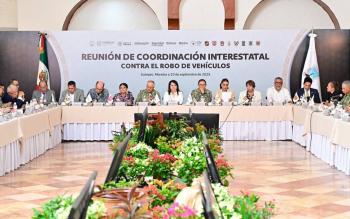 Destaca gobernadora Delfina G&oacute;mez reducci&oacute;n de 45% en robo de veh&iacute;culos en el Edomex