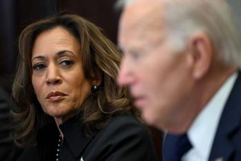 Harris critica candidatura a reelecci&oacute;n de Biden como una 
