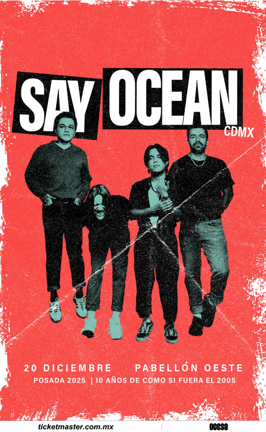 LA POSADA PUNK DEL A&Ntilde;O: SAY OCEAN REVENTAR&Aacute; EL PABELL&Oacute;N OESTE
