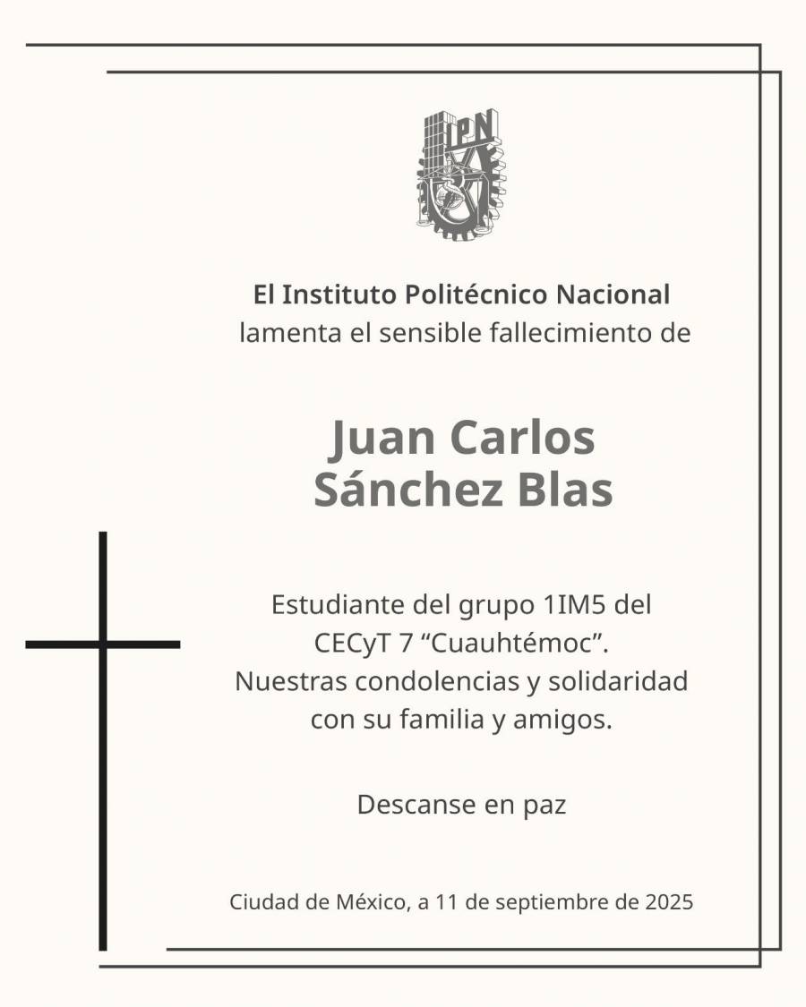 IPN confirma muerte de estudiante en explosión de pipa en Iztapalapa