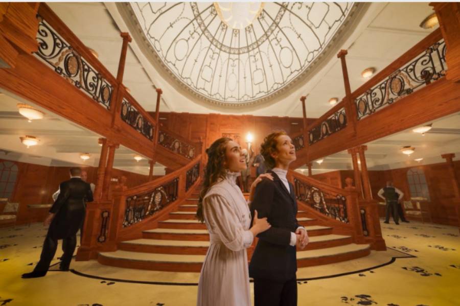 Así se vivió el primer fin de semana de Titanic: Un viaje a través del tiempo.