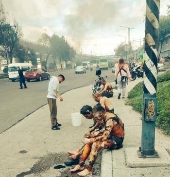 IMSS reporta 26 personas atendidas tras explosi&oacute;n de pipa en Iztapalapa