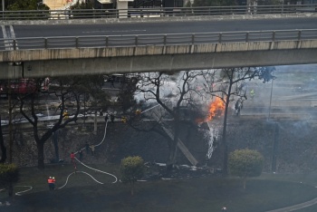 Sube a seis el n&uacute;mero de muertos por explosi&oacute;n de cami&oacute;n de gas