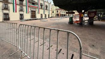 Refuerzan seguridad en Centro Hist&oacute;rico por festejos del 15 de septiembre