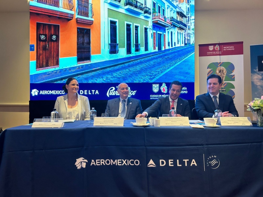 Aeroméxico conecta de nuevo a Ciudad de México con San Juan de Puerto Rico tras más de 20 años