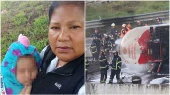 Muere Alicia Mat&iacute;as, abuelita que protegi&oacute; a su nieta en explosi&oacute;n de pipa en Iztapalapa.