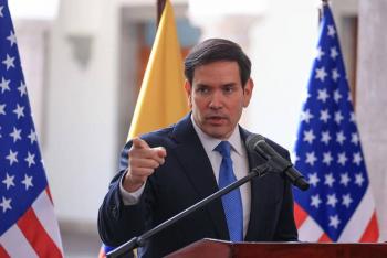 Marco Rubio aterrizar&aacute; en Israel para abordar ofensiva en Gaza y seguridad regional