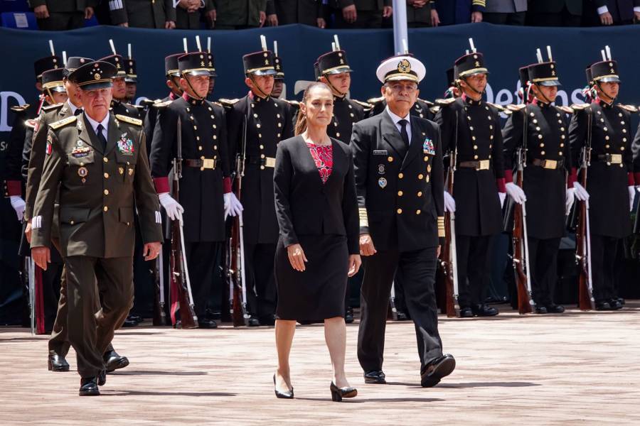 Fuerzas armadas reafirman su compromiso con la soberanía y la seguridad de México