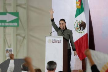 Claudia Sheinbaum destaca avances sociales y asegura que M&eacute;xico vive un “momento hist&oacute;rico”