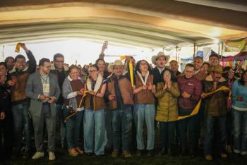 Alcaldesa Gaby Osorio inaugura la Feria Nacional del Elote en Topilejo