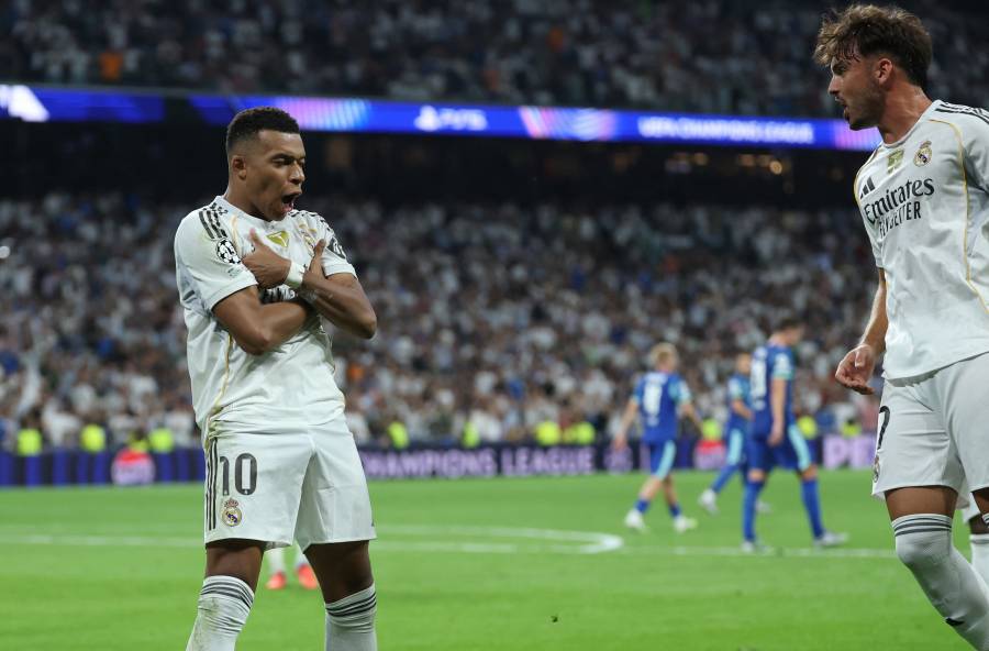 Mbappé resucita al Real Madrid de penal ante el Marsella