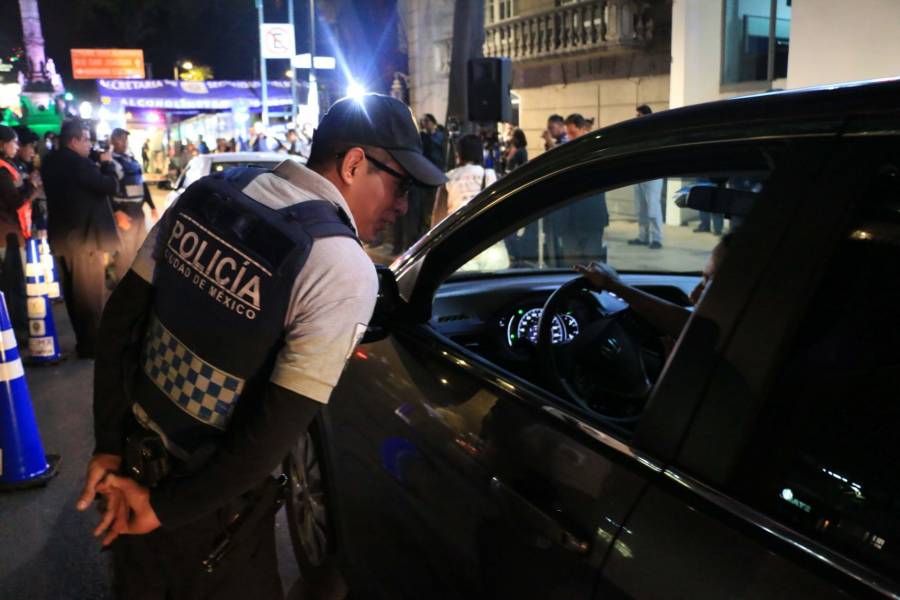 SSC aplic&oacute; m&aacute;s de 63 mil pruebas de alcoholemia durante las celebraciones patrias en la CDMX