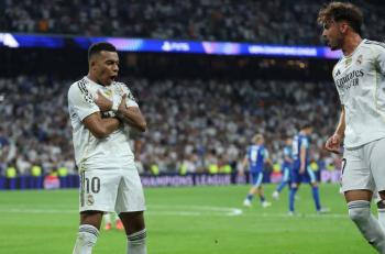 Mbapp&eacute; resucita al Real Madrid de penal ante el Marsella
